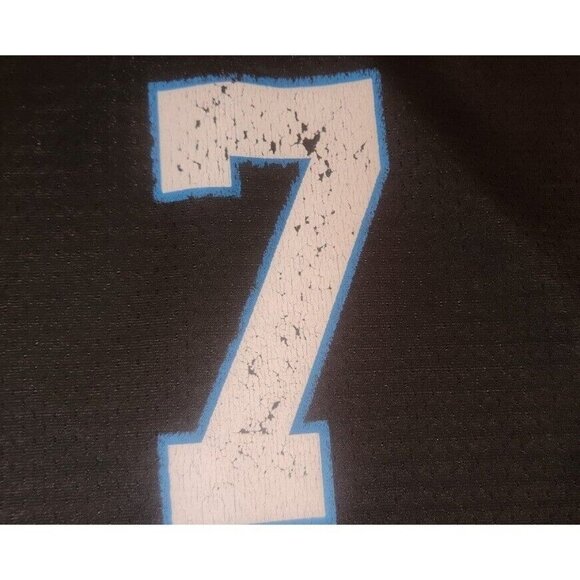 NFL PRO LINE Carolina Panthers KYLE ALLEN #7 child SMALL jersey...ub1 - Picture 6 of 9